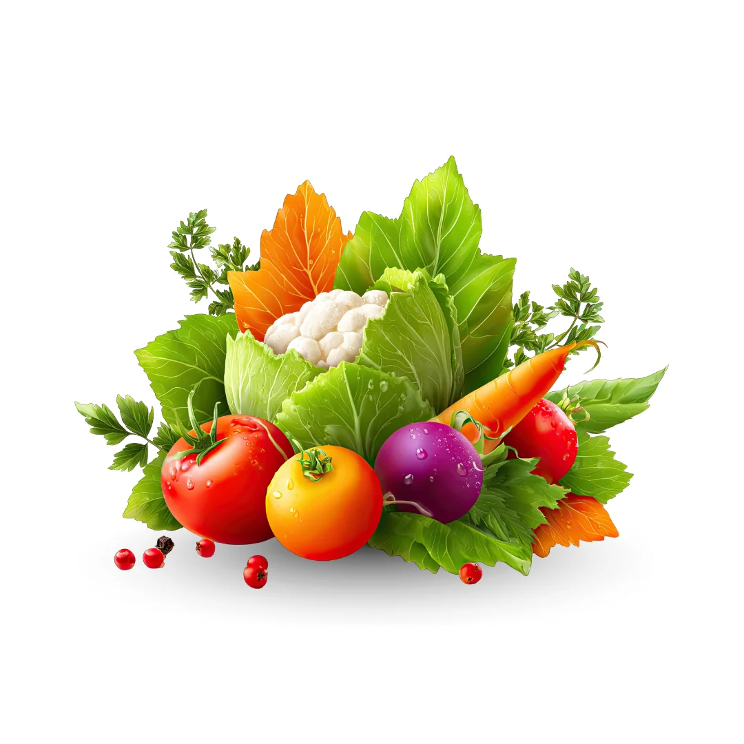 Organic vegetables category