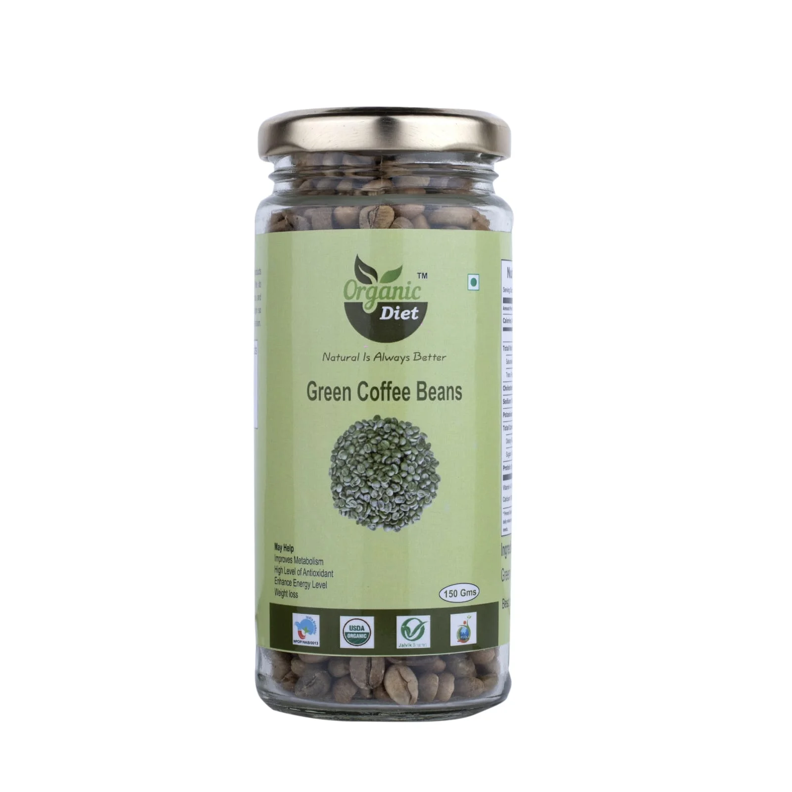 Green Coffee Beans - 150GM 