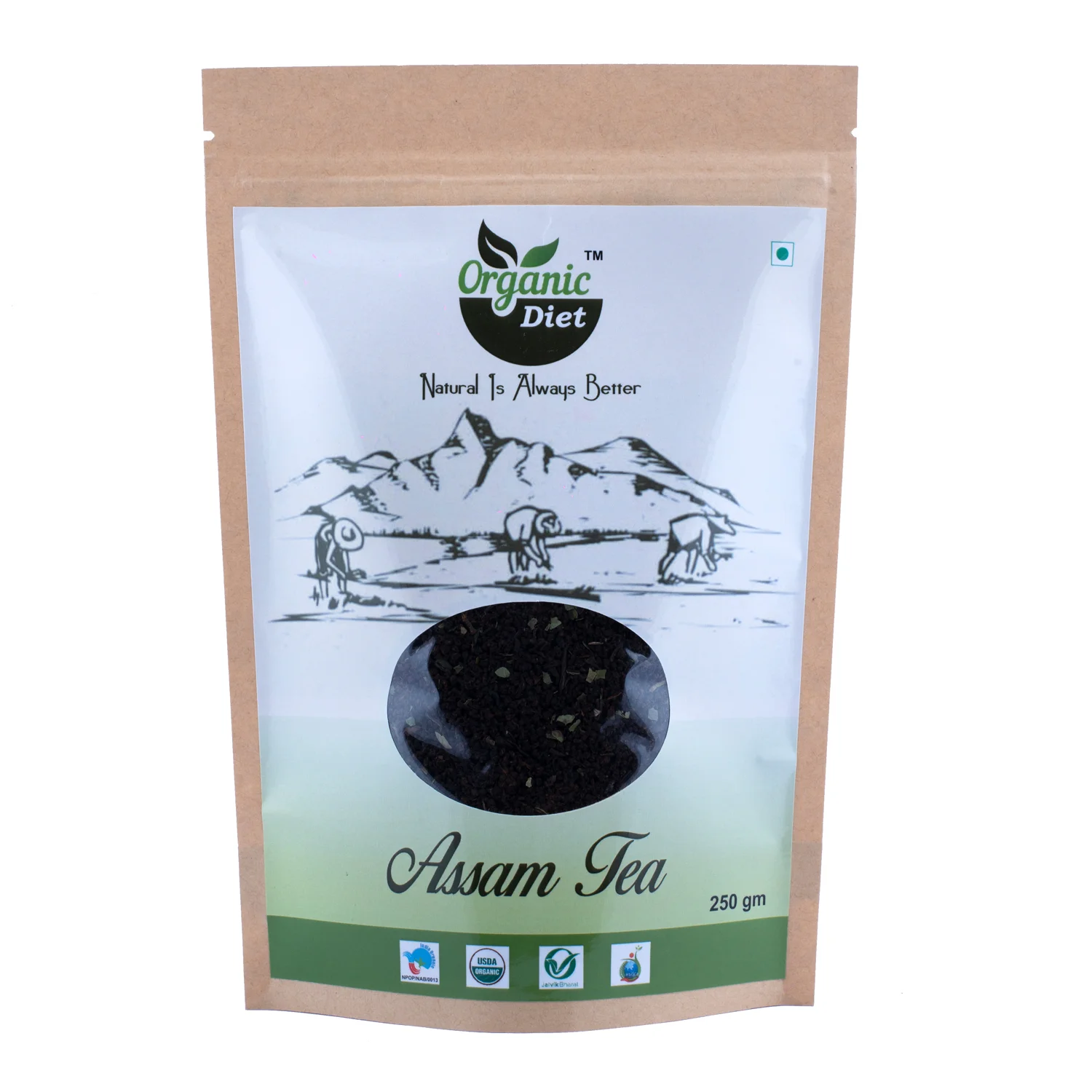  Organic Assam Tea(CTC) - 250GM 