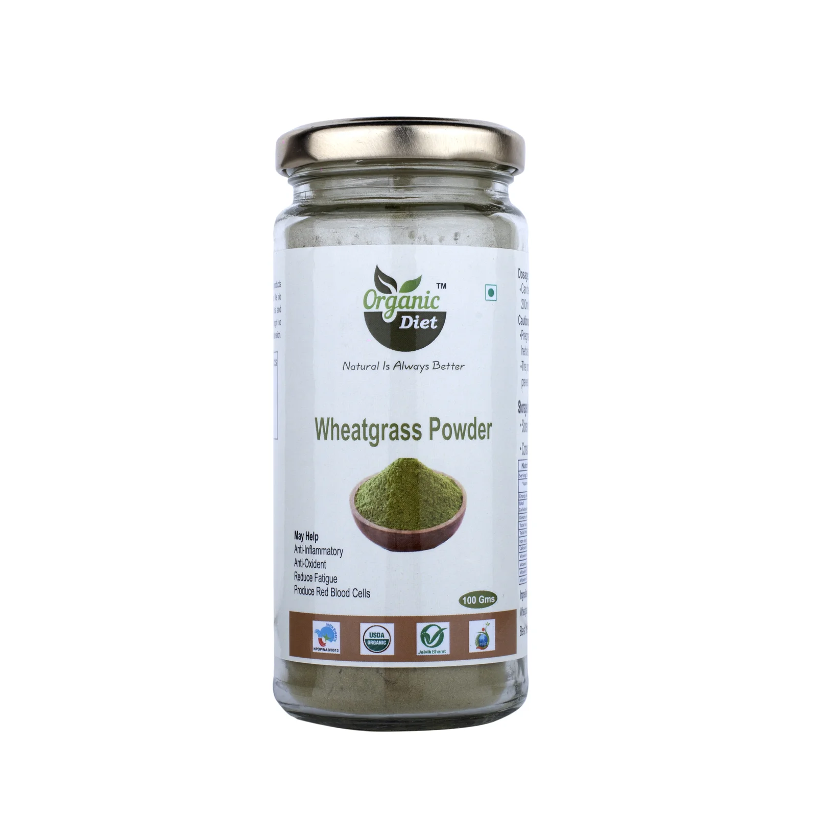 Wheatgrass Powder - 100 gm