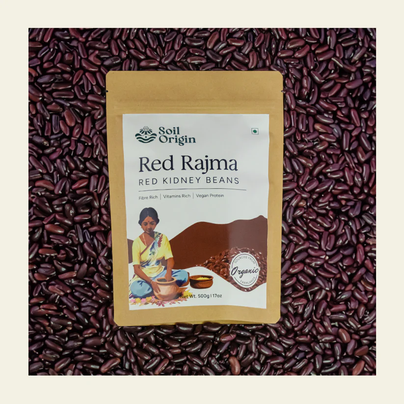 Red Rajma (Kidney Beans) - 500 Gm  (Pack of 2)