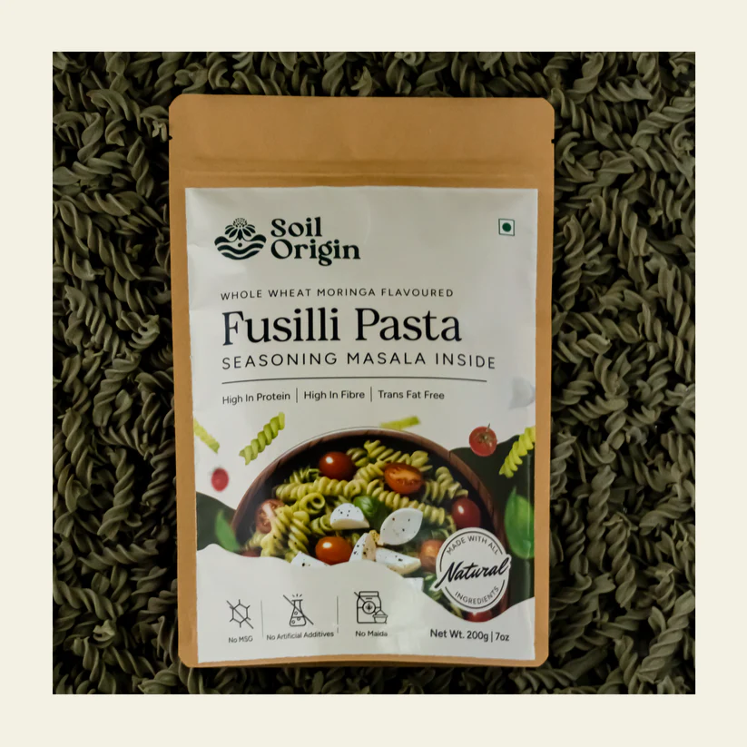 Moringa Wheat Pasta  (Seasoning Masala Inside) - 500 Gm (Pack of 2)