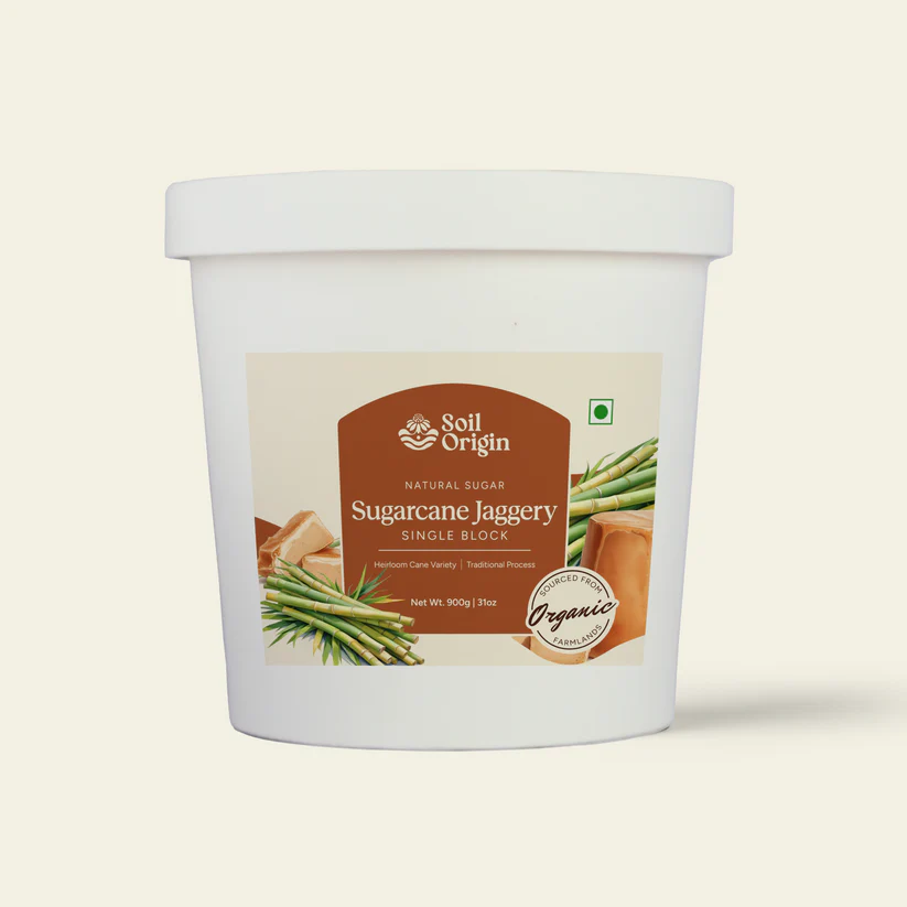 Sugarcane Jaggery Block - 900 Gm
