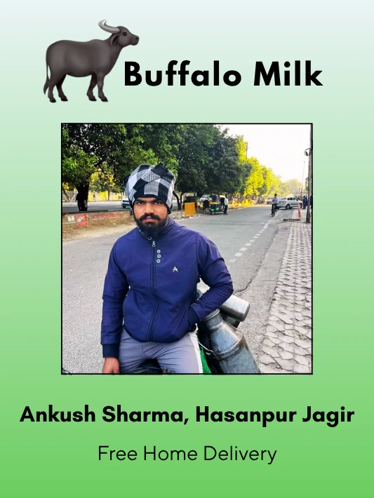 Fresh Buffalo Milk 500 ML from Ankush Sharma
