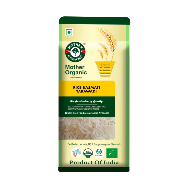 Mother Organic Basmati Rice - 1kg