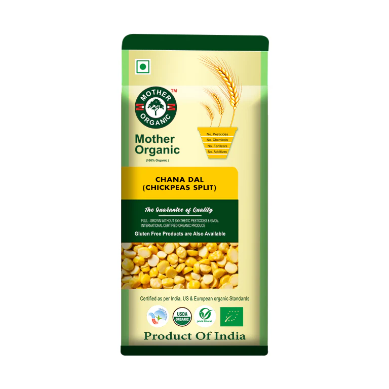 Mother Organic Chana Dal - 1kg