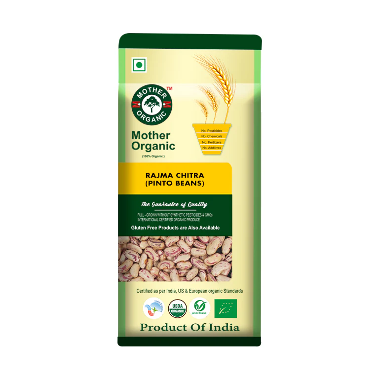 Mother Organic Rajma Chitra - 500g