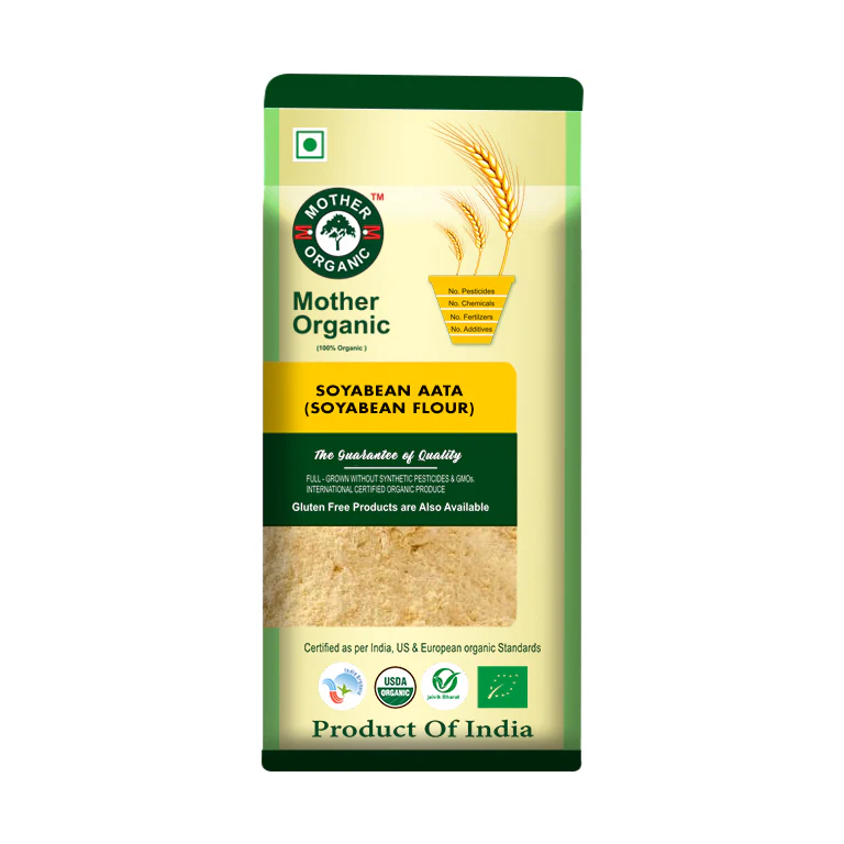 Mother Organic Soyabean atta - 1kg