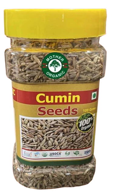 Mother Organic Cumin Powder Bottle - 100g