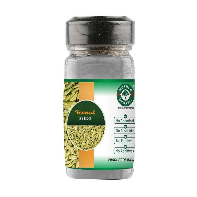 Mother Organic Fennal Seeds Bottle - 100g