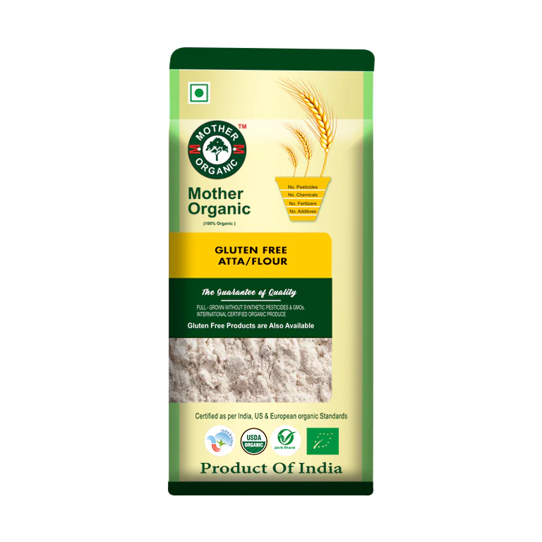 Mother Organic Gluten Free Atta - 5kg