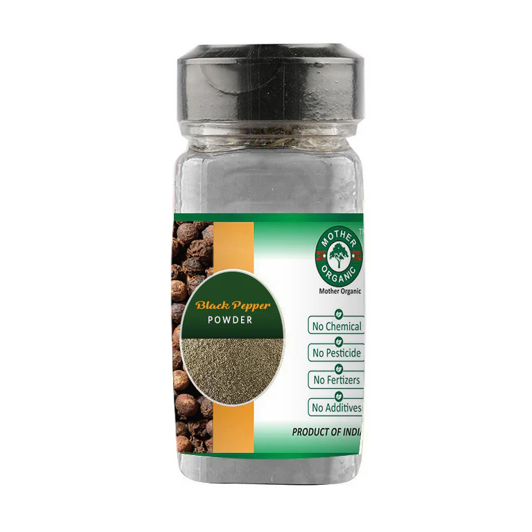 Mother Organic Black Pepper Powder - 100g