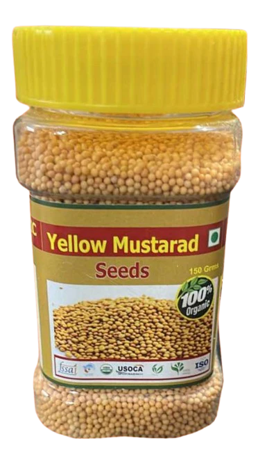 Mother Organic Yellow Mustard Bottle - 150g