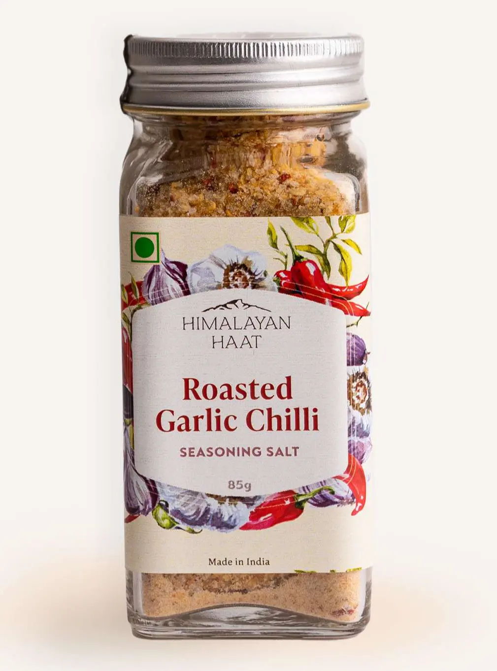 Roasted Garlic Chilli Seasoning Salt - 85Gm