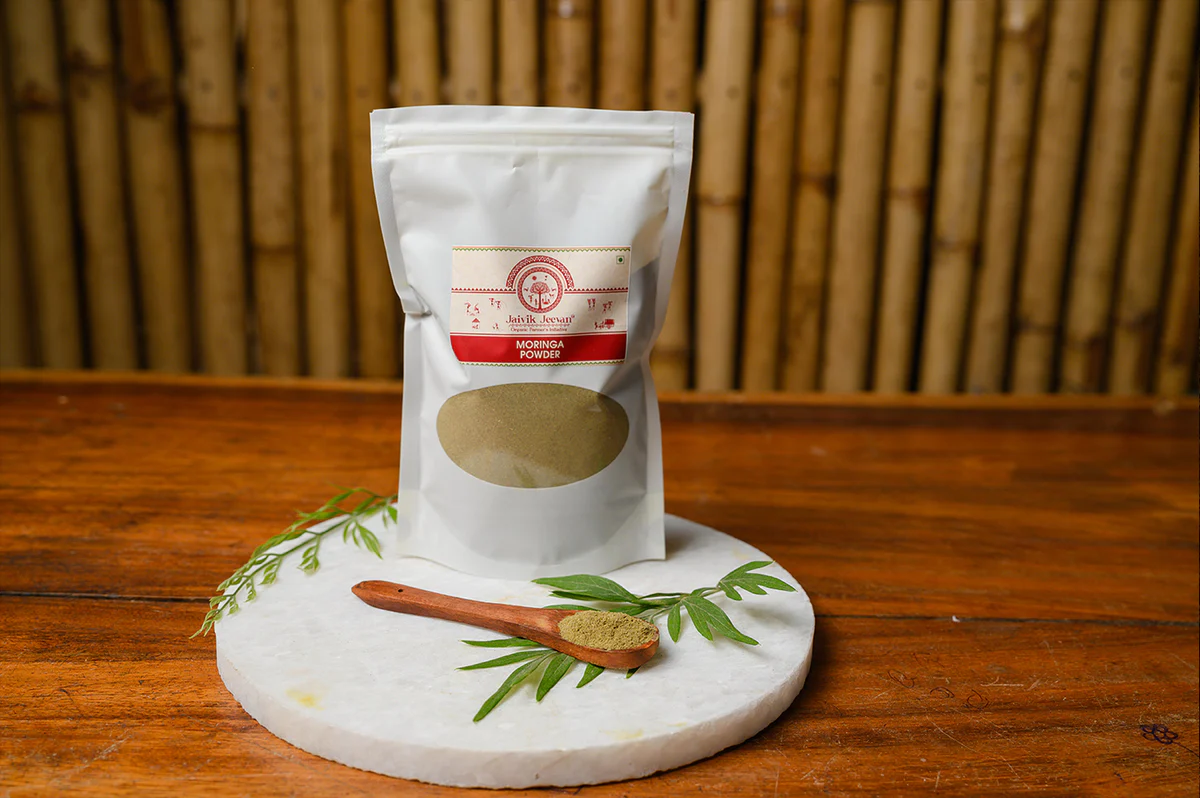 Jaivik Jeevan Moringa Leaves Powder - 100 gm Pack
