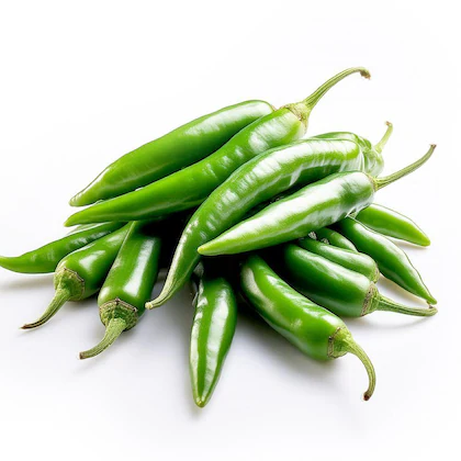 Green Chilli (Hari Mirch)-250gm from Bhole fruits and vegetable