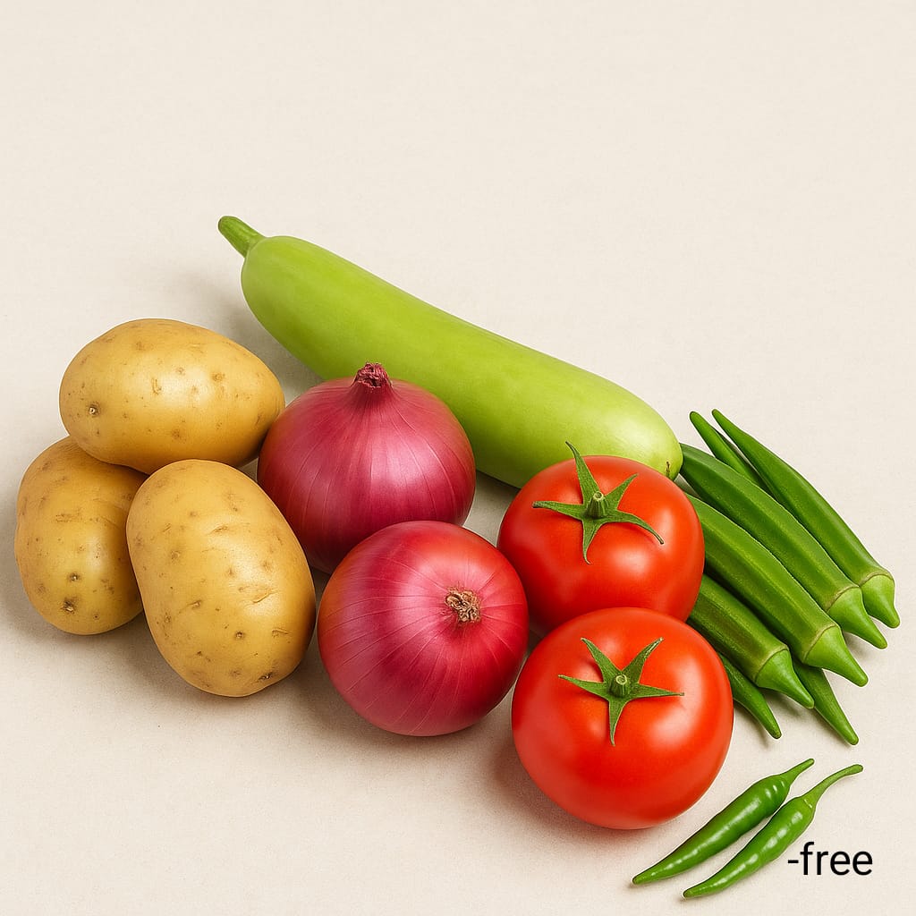 FarmLokal Veggie Basket from green garden