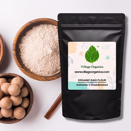 Village Organica ragi flour millet flour - 2 kg