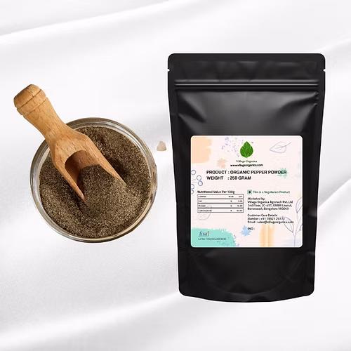 Village Organica black pepper powder - 1 kg