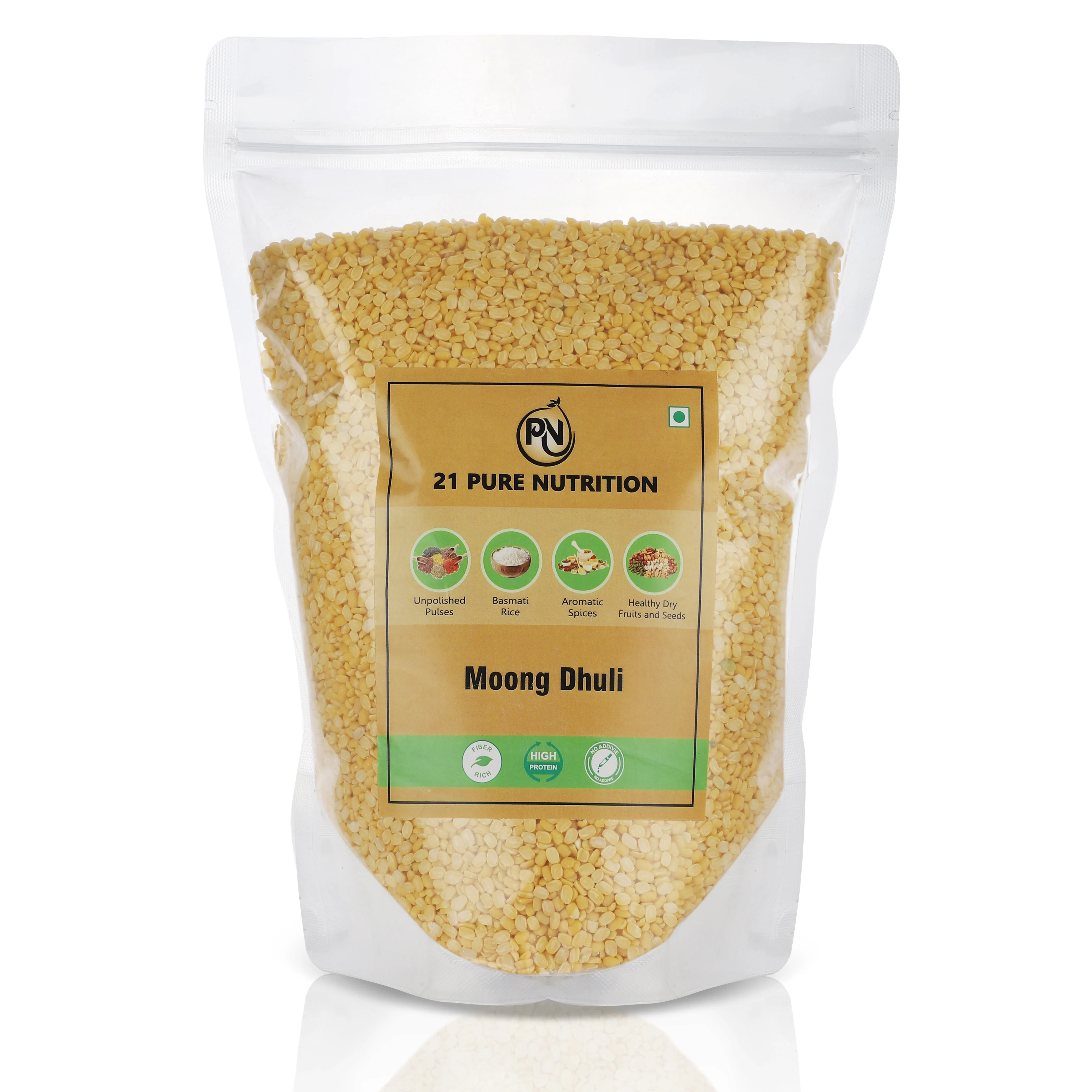 21 Pure Nutrition Moong Dhuli - 500 g