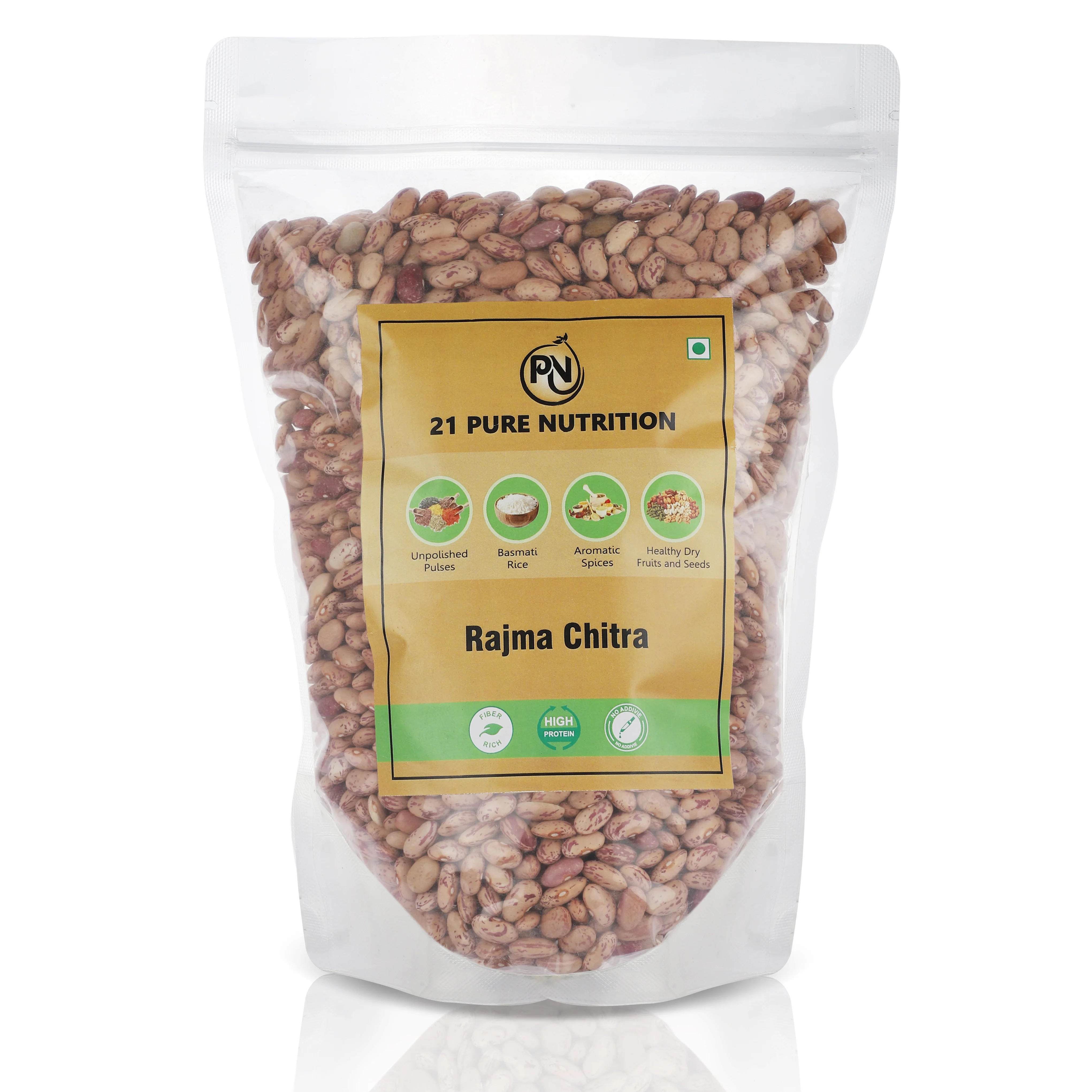 21 Pure Nutrition Rajma Chitr - 500g 