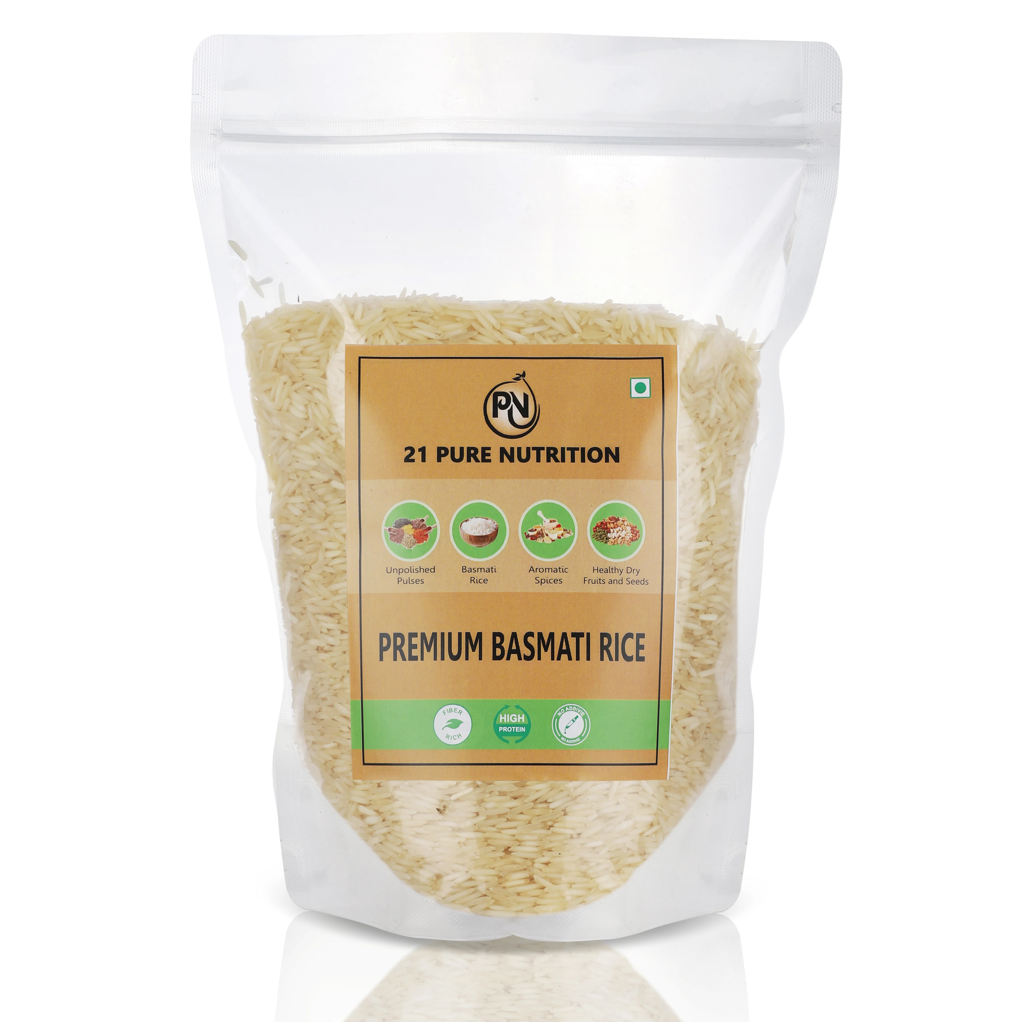 21 Pure Nutrition Premium Basmati Rice - 1 kg
