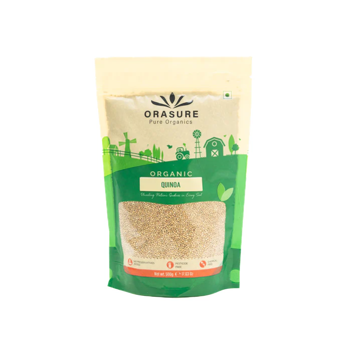 Orasure Organic Quinoa Millet 500g (Pack of 1)| Gluten-Free Superfood