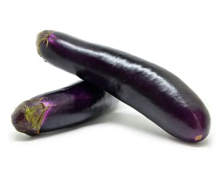 Long Eggplant (Lamba Baingan) (500gm) From Kanhaiya Fresh Vegetables