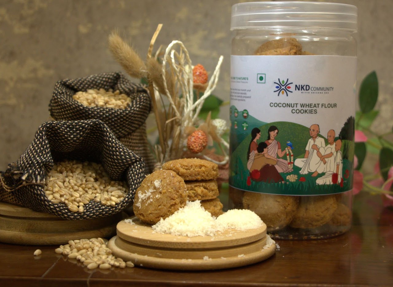 Nature's Coconut Whole Wheat Cookies - 300gm