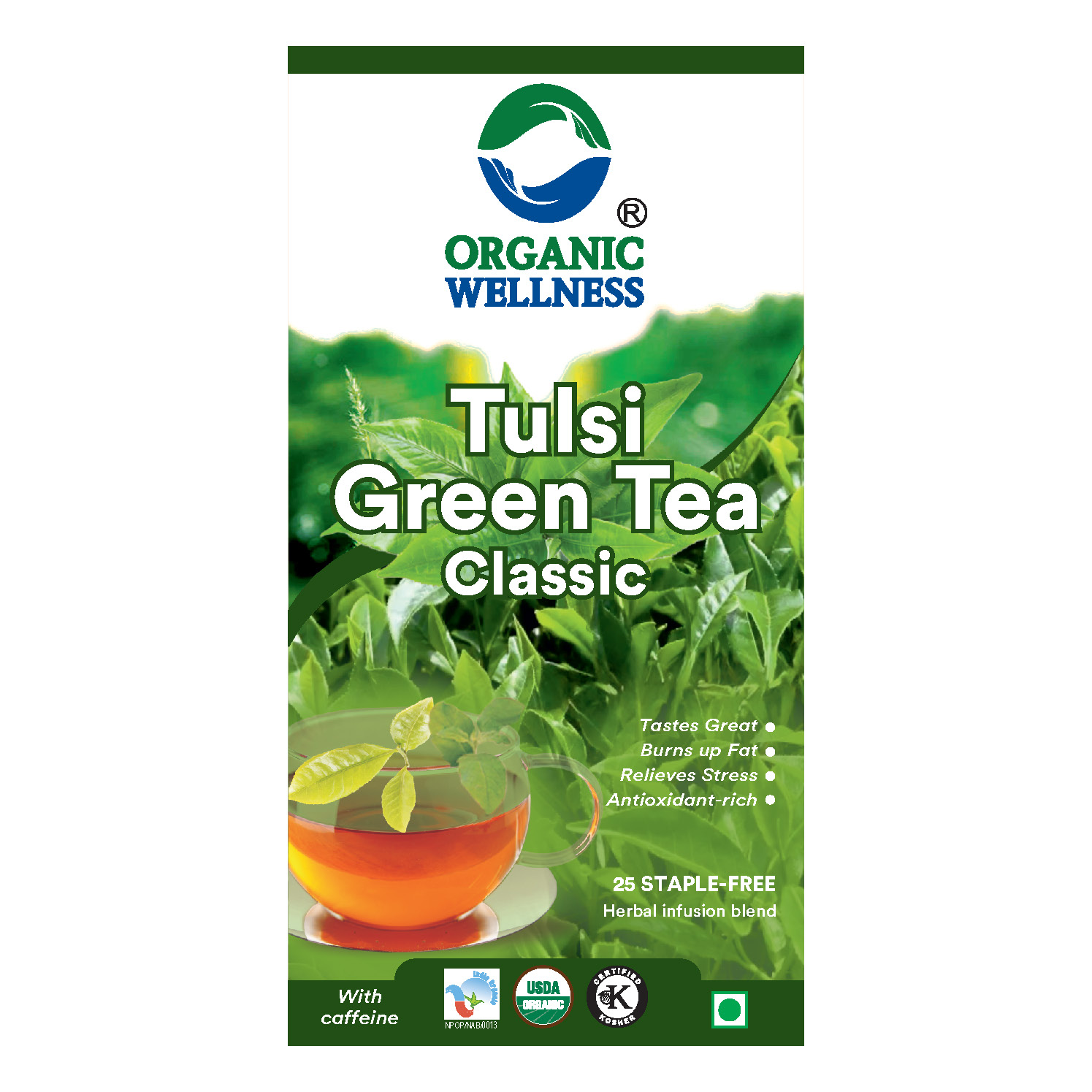Tulsi Green Tea Classic 25 Teabags