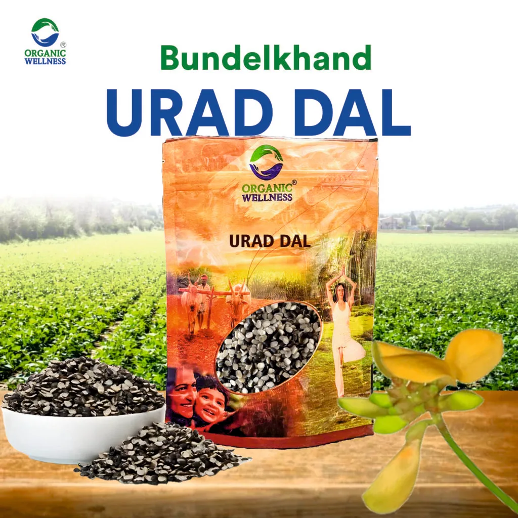 Organic Wellness Urad Dal Split - 450 grams