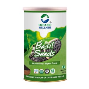 Organic Wellness Basil Seeds - 100 gmg
