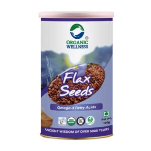 Organic Wellness Flax Seeds - 150 gm