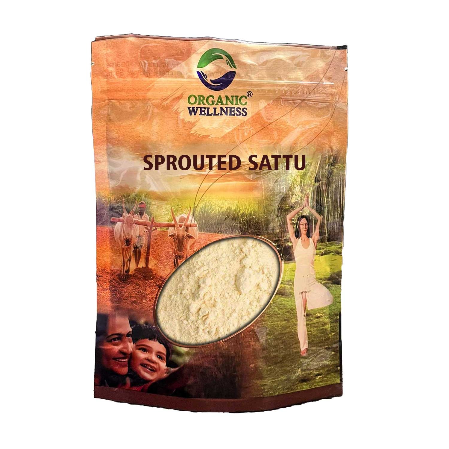 Organic Wellness Sprouted Sattu 450gm