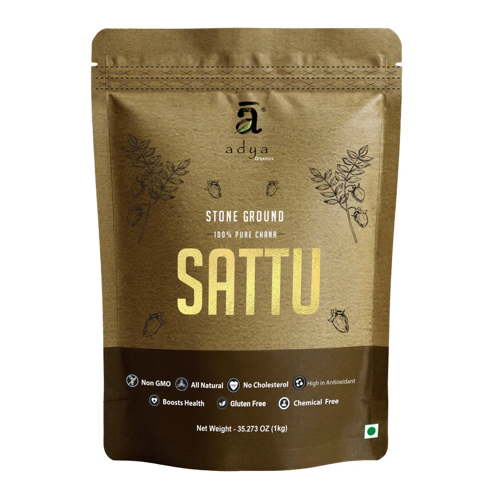 Adya Organics Chana Sattu - 1kg