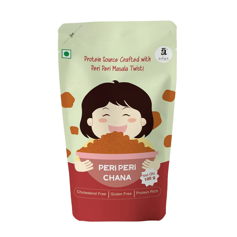 Adya Organics Peri Peri Chana - 100gms