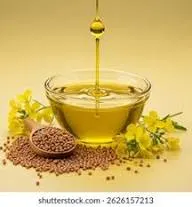 Nature's Cold Pressed Yellow Mustard Oil - 1 Litre