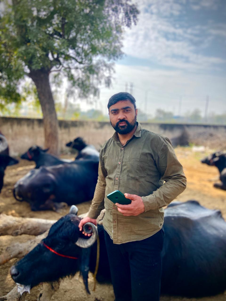 Manoj from jhatta Village