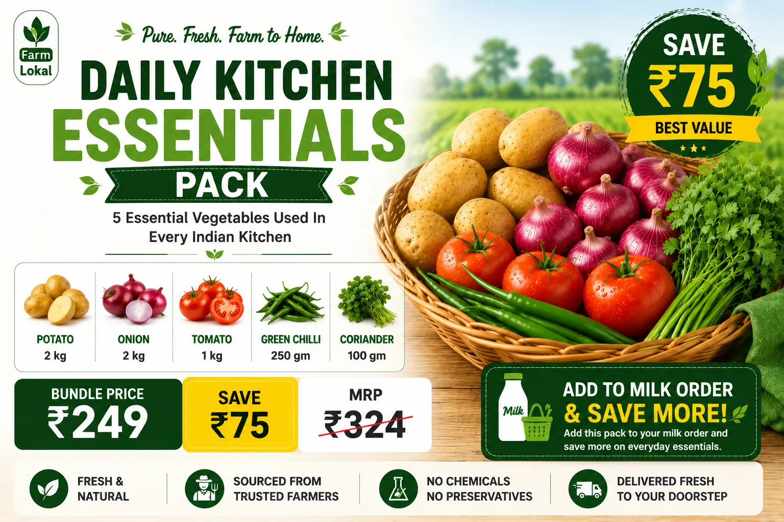Daily Kitchen Essentials Pack