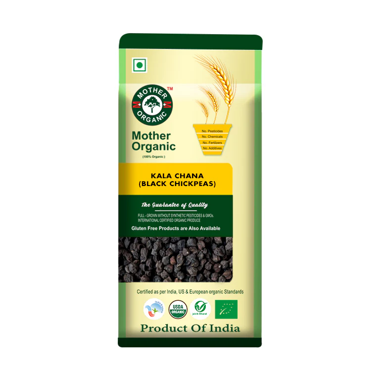 Mother Organic Kala Chana - 500g