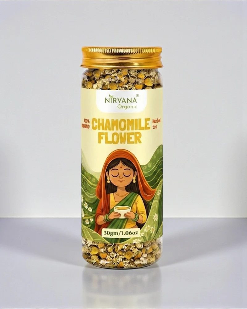 Nirvana Organic Chamomile Flower - 30g