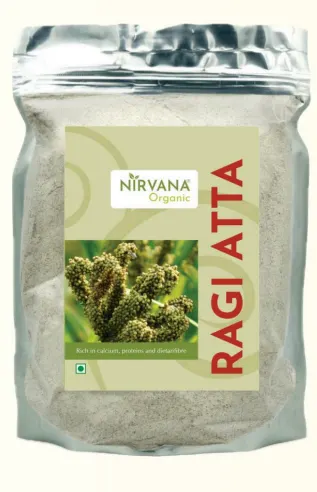 Nirvana Organic Ragi Atta - 1kg