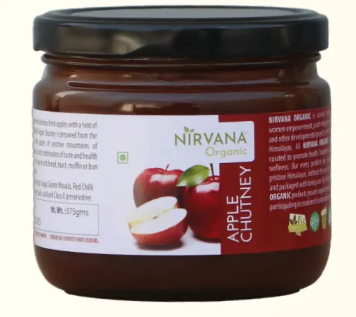 Nirvana Organic Apple Chutney - 375g