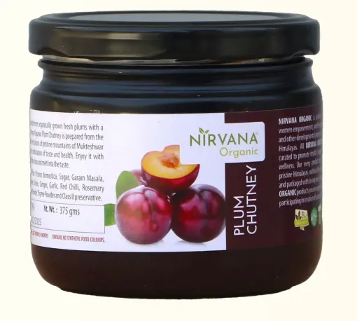 Nirvana Organic Plum Chutney - 375g