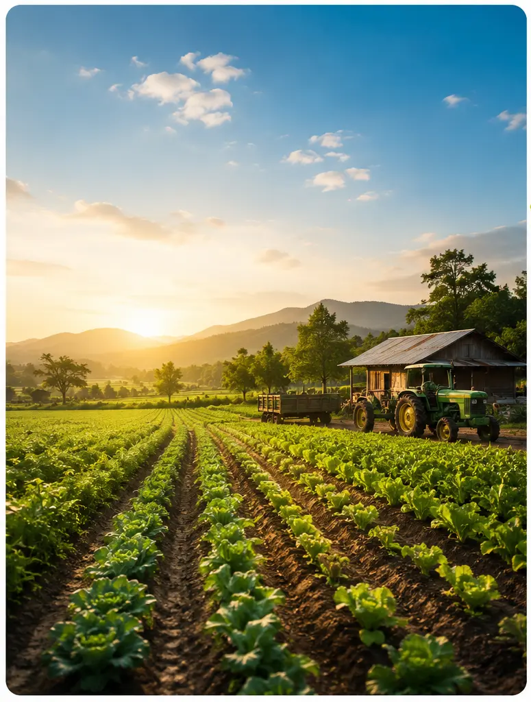 Farm landscape